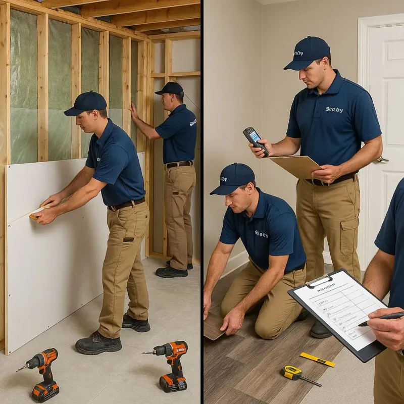 Repairs and Reconstruction process in Licking, MO